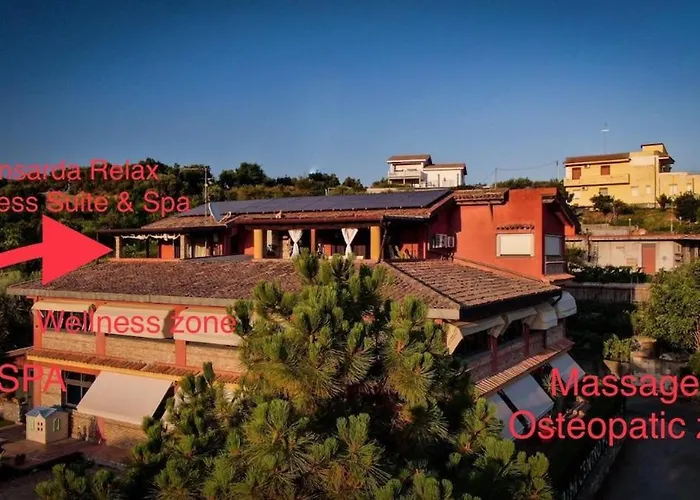 Mansarda Relax Wellness Gym&spa Semesterbostad Taormina